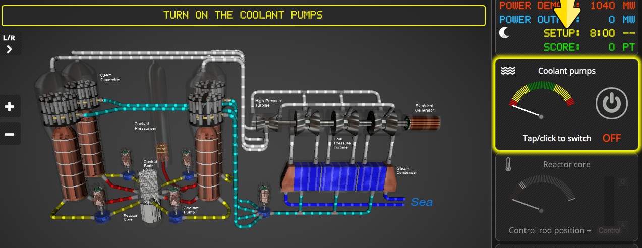 Nuclear simulator - Dalton